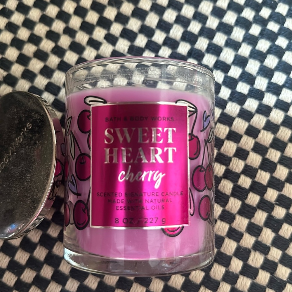 Cherry candle